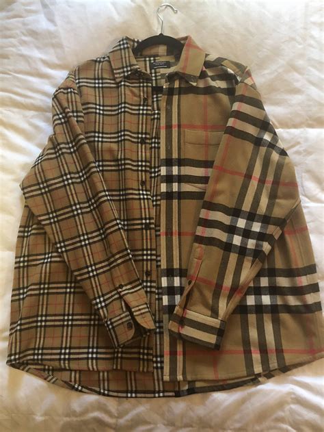 burberry gosha flannel|[RETAIL PICS] Gosha x Burberry Flannel Size M (Fits XL).